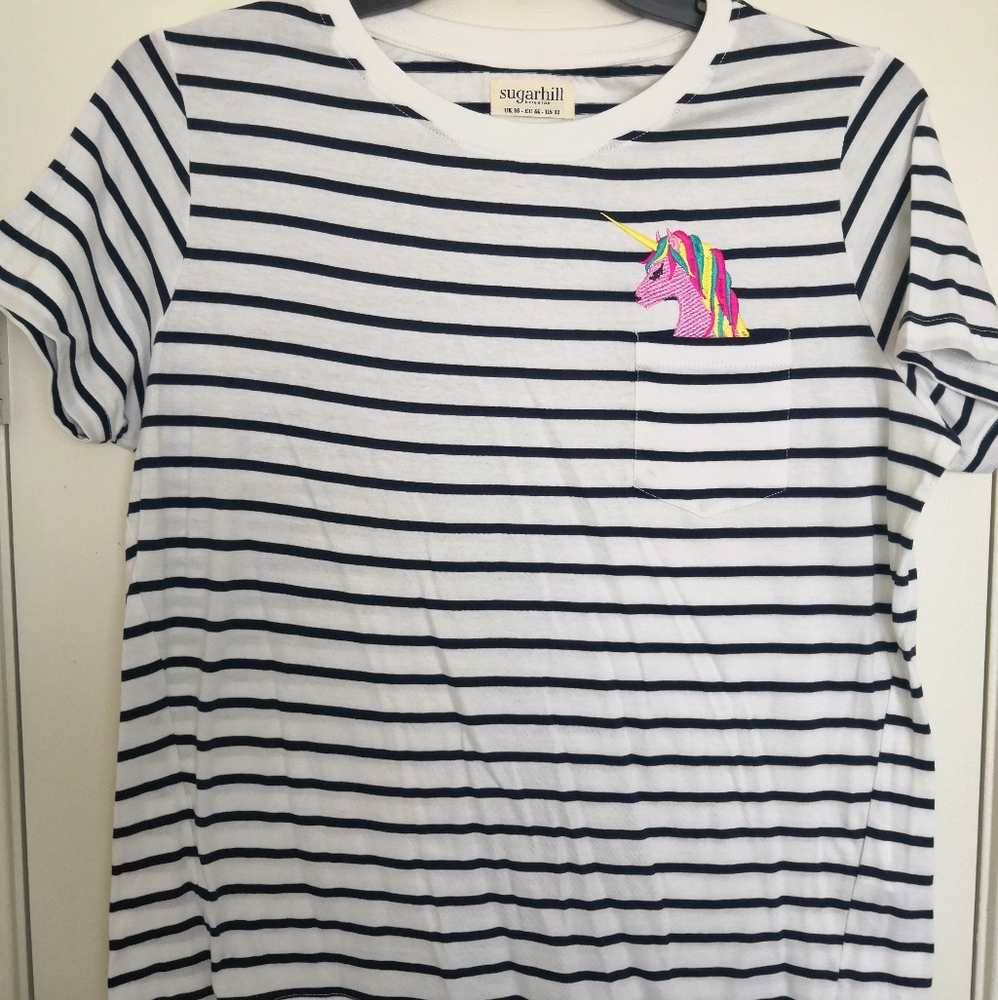 Sugarhill Brighton Unicorn Pocket T-shirt